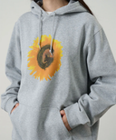 G-Flower Hooded Sweatshirt - Heather Grey