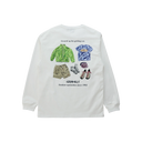L/S Geared Up Tee - White