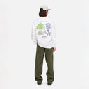 L/S Geared Up Tee - White