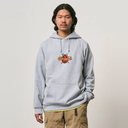 Ladybug Hooded Sweatshirt - Heather Grey