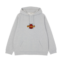 Ladybug Hooded Sweatshirt - Heather Grey