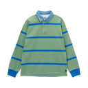 Langdon Rugby Shirt - Olive Blue