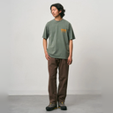 Loose Tapered Ridge Pant - Brown Pigment