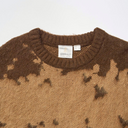 Mohair Splatter Sweater - Taupe Splatter
