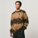 Mohair Splatter Sweater - Taupe Splatter