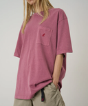 One Point Pocket Tee Pigment Dyed - Red Pigment