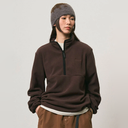 Thermal Fleece Pullover - Deep Brown