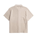 Gustav Crochet Jersey Shirt - Oatmeal