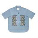 Ronen S/S Shirt - EMB20 - Light Indigo