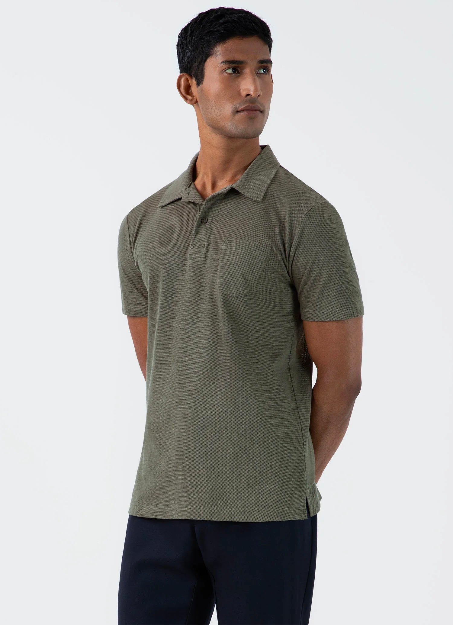 Khaki polo cheap