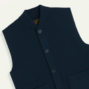 Gali Sleeveless Cardigan - Navy