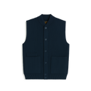 Gali Sleeveless Cardigan - Navy