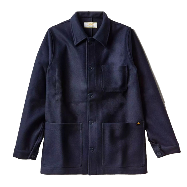 Le Mont Saint Michel Victorien Wool Work Jacket - Navy – Stomping Ground