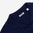 3Sixteen Longsleeve Polo - Alpaca Wool Navy – Stomping Ground