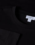 Sunspel L/S Riviera T-Shirt - Black