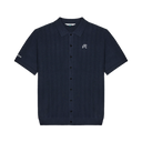 Crosscut Polo - Blueberry