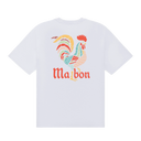 Bermuda Rooster Tee - White