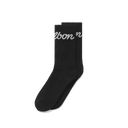 Bon Script Sock - Black