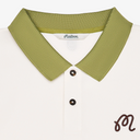 Fairway Hex Polo - Ivory