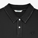 Fairway Overdyed Polo - Black