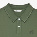 Fairway Overdyed Polo - Rifle Green