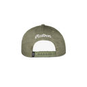M Script Snapback - Military Green