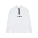 Performance Raglan Quarter Zip - White