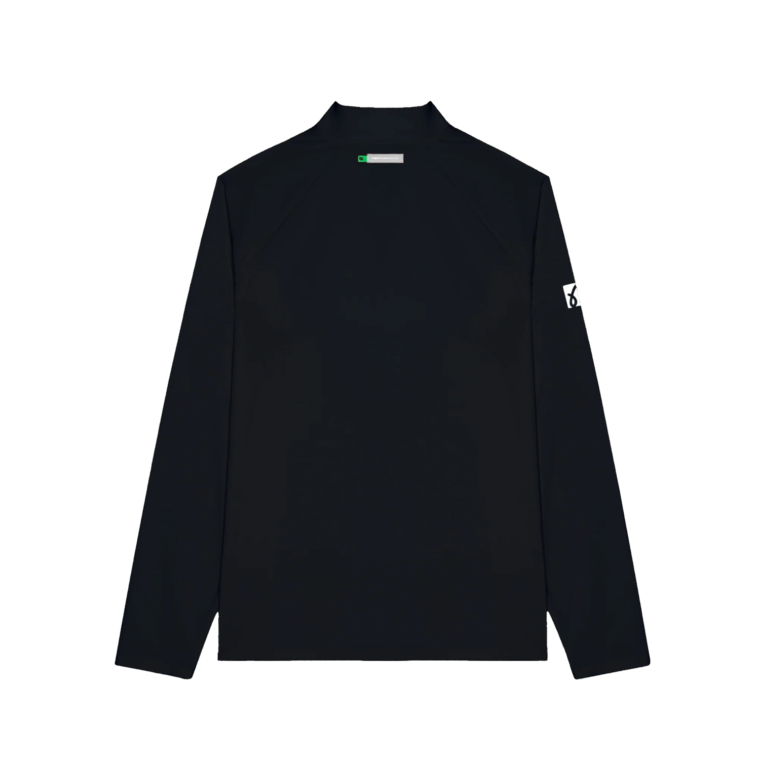 Malbon Performance Raglan Quarter Zip - Black – Stomping Ground