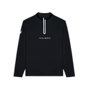 Performance Raglan Quarter Zip - Black