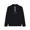 Malbon Performance Quarter Zip Shell Pullover - Black