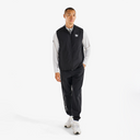 Performance Ribbed Panel Vest - Black
