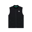 Performance Ribbed Panel Vest - Black