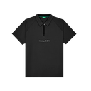 Performance Raglan Zip Polo - Black