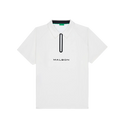 Performance Raglan Zip Polo - White