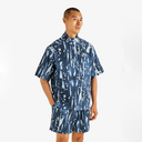 Pine Inkwash Windshirt - Navy Inkwash