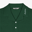 Resort Crochet Polo - Green