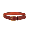 Standard Belt 1.25" - Oxblood / Brass Buckle