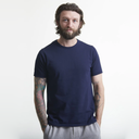 1950s Loopwheeled Lightweight T-Shirt - Ink Blue
