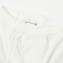 254 Loopwheeled Boxer Brief - White
