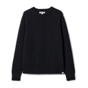 CASH01.11 Recycled Cashmere Crewneck - Deep Black