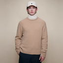 CASH01.11 Recycled Cashmere Crewneck - Toffee