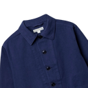 Cropped Worker Twill Jacket - Blue