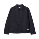 Cropped Worker Twill Jacket - Charcoal
