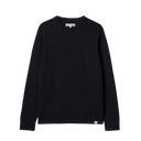 Lightweight Waffle Knit Sweater - Dark Navy