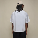 Lightweight Cotton Poplin Short Sleeve Shirt - White