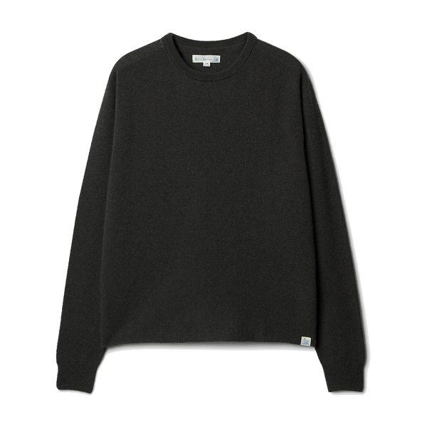 Merz B Schwanen Lightweight Merino Wool-Cashmere-Silk Sweater - Deep ...