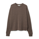 Lightweight Merino Wool-Cashmere-Silk Sweater - Grain