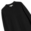 Lightweight Waffle Knit Sweater - Charcoal