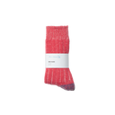 MW72.35502 Sock - Raspberry/ Natural
