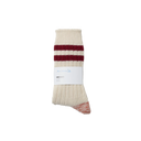 MW75.0228 Sock - Nature / Dark Red